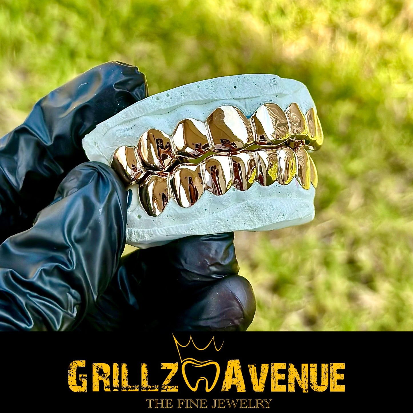 Custom Grillz Solid Gold