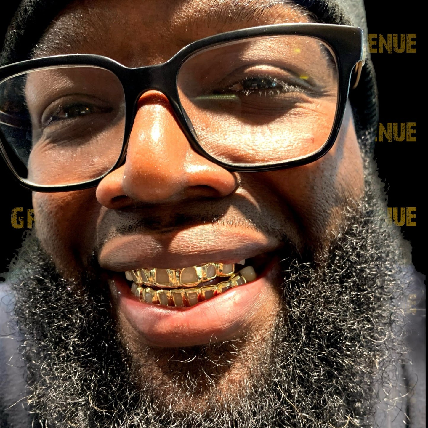 Custom Grillz Open Face Style 10k Yellow Gold